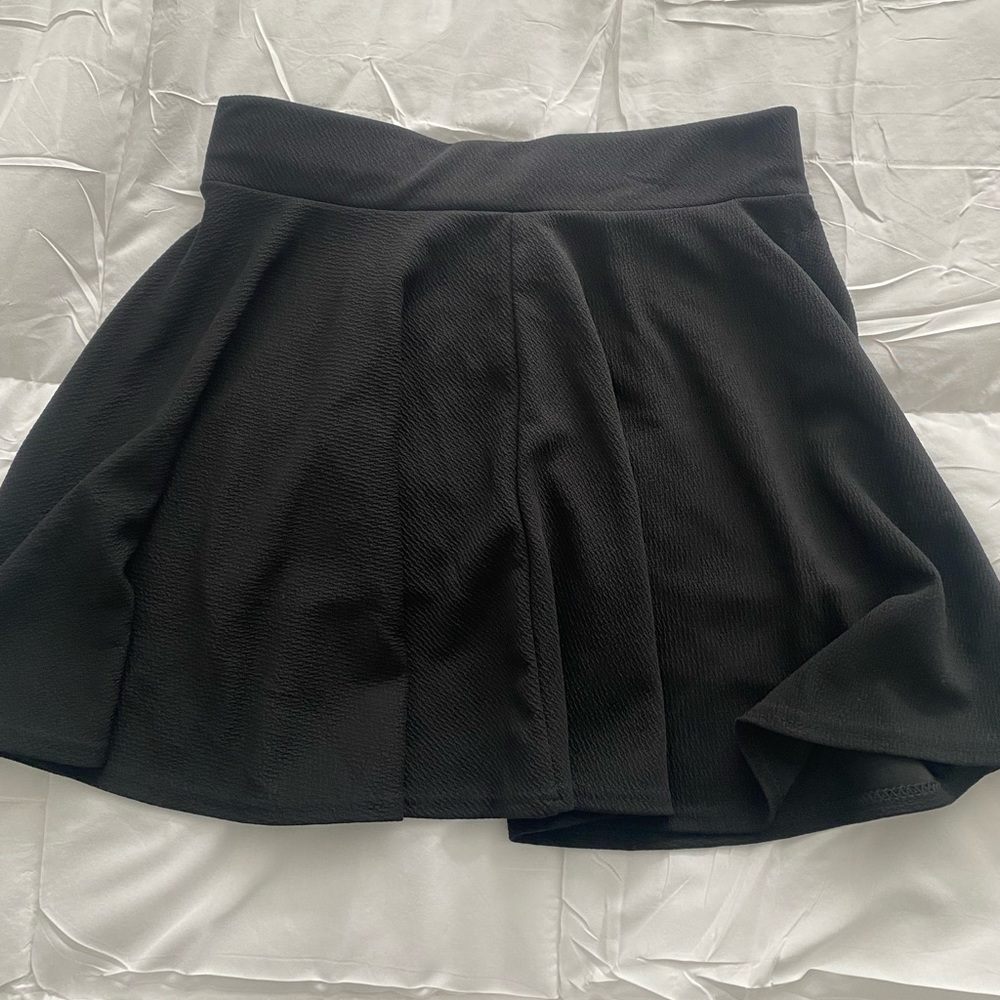 Urban CoCo Women's Basic Versatile Stretchy Flared Casual Mini Skater Skirt